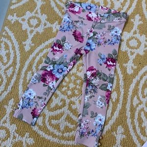 NWOT Janie and Jack floral leggings 2T